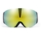 Lentes intercambiables con imán gafas de esquí gafas de aspiración esféricas grandes de doble capa gafas de aspiración de nieve parabrisas de montaña anti niebla proveedor